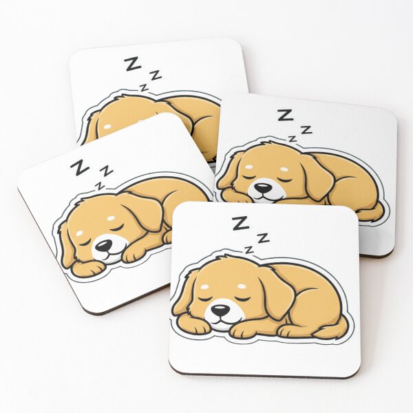 Item preview, Sleeping Golden Puppy Dreaming Peacefully designed and sold by CRlife.