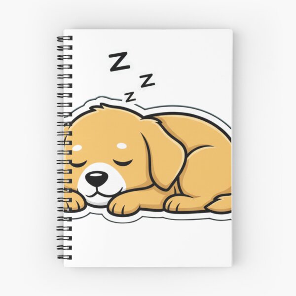 Item preview, Sleeping Golden Puppy Dreaming Peacefully designed and sold by CRlife.