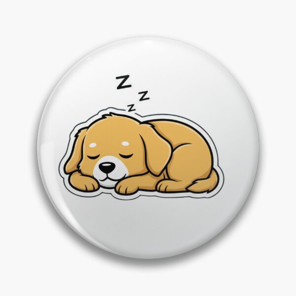 Item preview, Sleeping Golden Puppy Dreaming Peacefully designed and sold by CRlife.