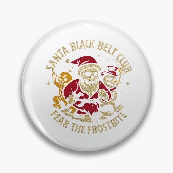Artikelvorschau, Santa Black Belt Club – Skelett Santa Karate Weihnachten Classic T-Shirt entworfen und verkauft von inkfluenceart.