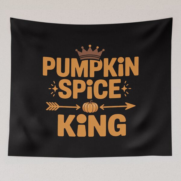 Item preview, Pumpkin spice King Coffee Lover halloween & Thanksgiving designed and sold by JonBarnes22.