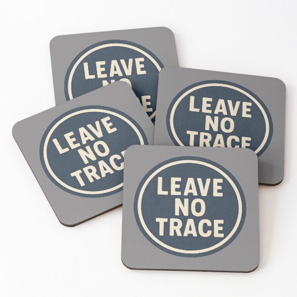 Item preview, Leave No Trace Badge designed and sold by TheBlueJackalCo.