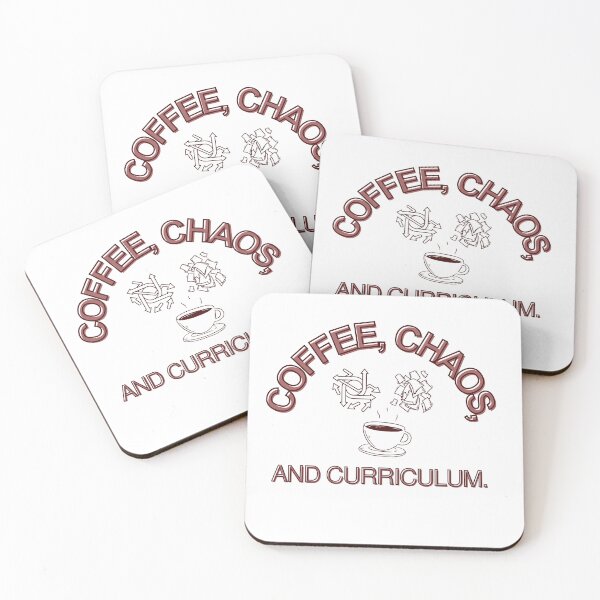 Item preview, Coffee, chaos, and curriculum. designed and sold by Newprojectart.