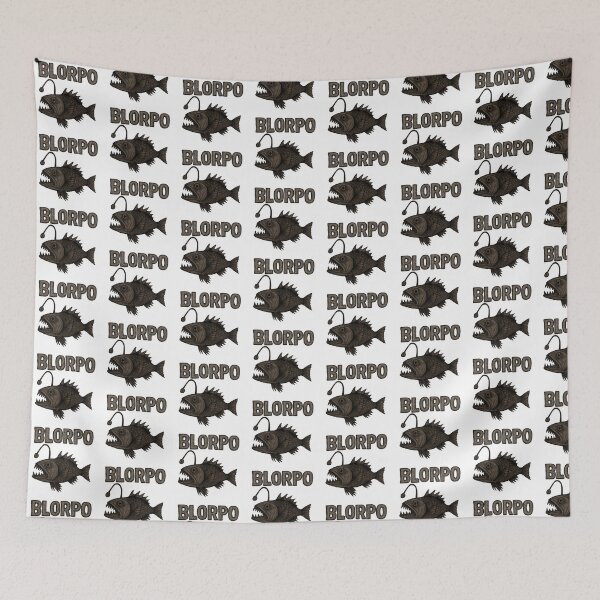 Item preview, Scary Blorpo Fish designed and sold by HootfishDesigns.