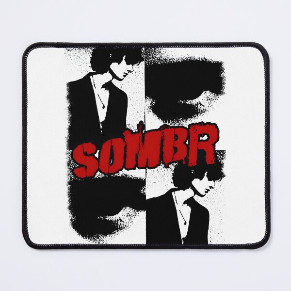 Item preview, Sombr Singer Grunge Poster | Black & Red Indie Aesthetic Art Print designed and sold by solonwmith6.