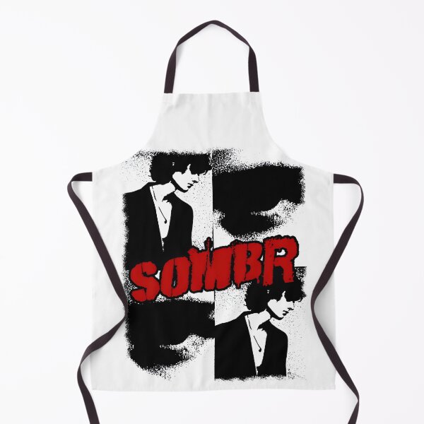 Item preview, Sombr Singer Grunge Poster | Black & Red Indie Aesthetic Art Print designed and sold by solonwmith6.