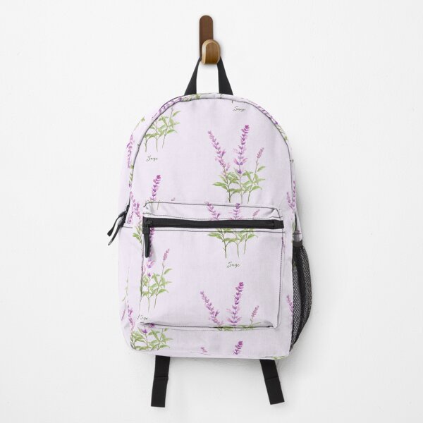 Item preview, Watercolour Herb Sage Flowers designed and sold by cornercroft.
