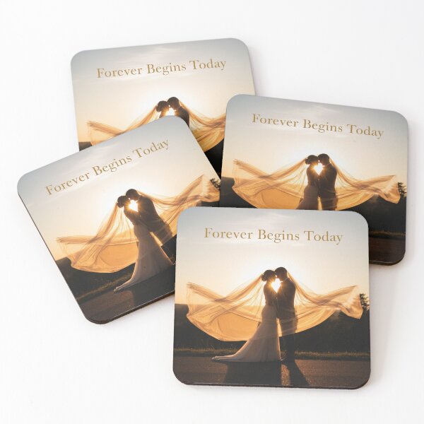 Item preview, Eternal Love Under Golden Veil designed and sold by PrintBreeze.
