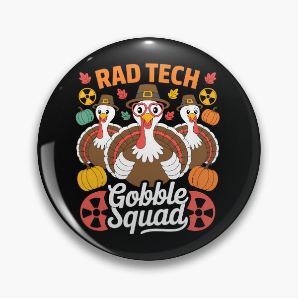 Artikelvorschau, Radiologietechniker Gobble Squad Thanksgiving Drei lustige Truthähne entworfen und verkauft von JonBarnes22.
