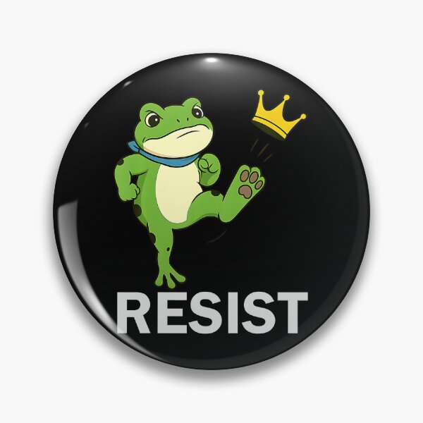 Artikelvorschau, Portland Frog Protest Shirt für Männer und Frauen No Kings entworfen und verkauft von HayleePacoch.