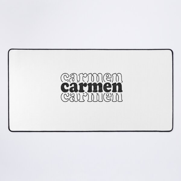 Item preview, Carmen Name Personalized designed and sold by Oussinc.