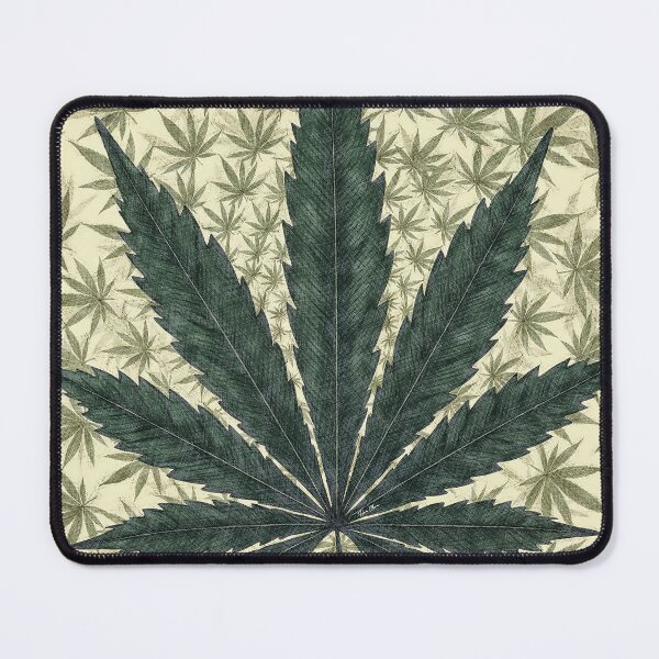 Item preview, Dark Green Cannabis Leaf  designed and sold by Hen-C-Art.