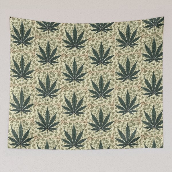 Item preview, Dark Green Cannabis Leaf  designed and sold by Hen-C-Art.