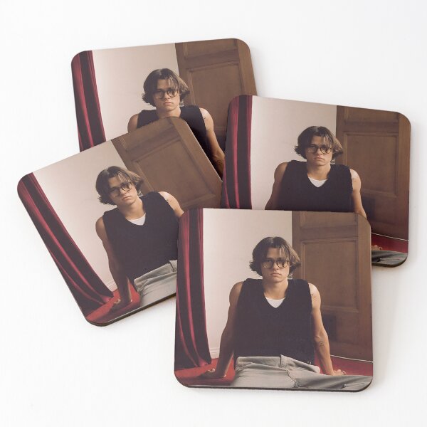 Item preview, David Kushner Retro Portrait | Vintage Indie Music Aesthetic Print designed and sold by solonwmith6.