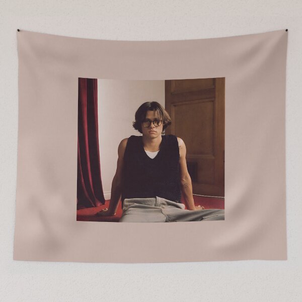 Item preview, David Kushner Retro Portrait | Vintage Indie Music Aesthetic Print designed and sold by solonwmith6.