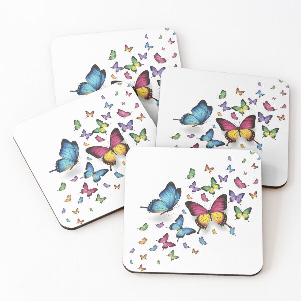 Item preview, Colorful Butterflies in Flight designed and sold by 0606PM.