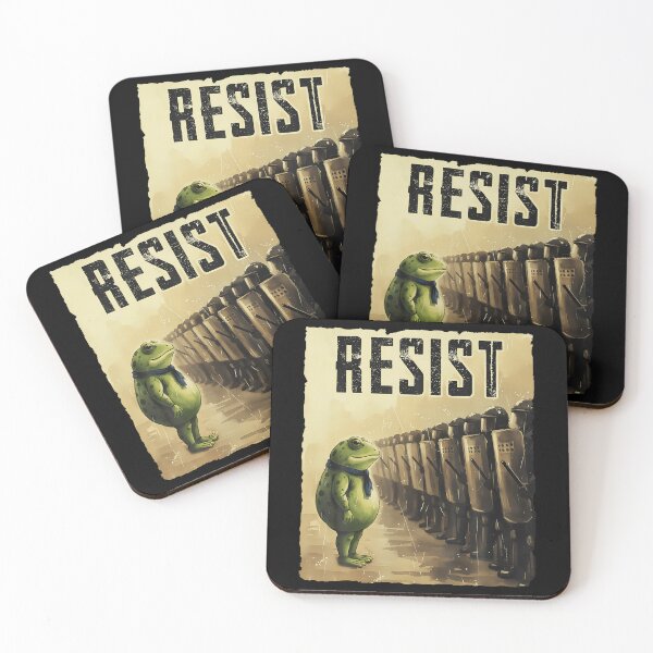 Item preview, Portland Frog Hop for Change Retro Frog Protest Resist designed and sold by HayleePacoch.