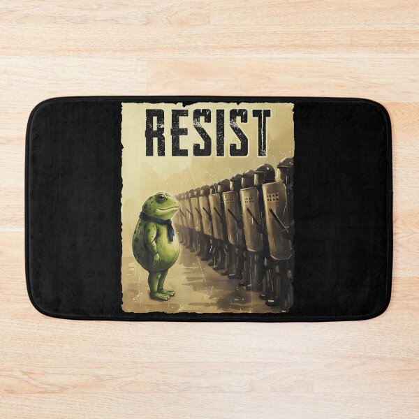 Item preview, Portland Frog Hop for Change Retro Frog Protest Resist designed and sold by HayleePacoch.