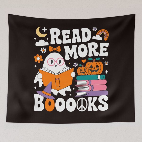 Item preview, Read More Books Funny Halloween Women Teacher designed and sold by JonBarnes22.