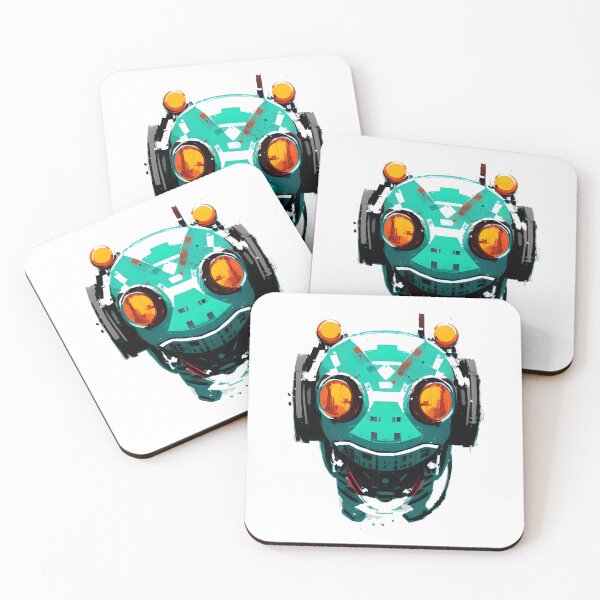 Item preview, Sci-Fi Robot Dog Head designed and sold by dreampik.