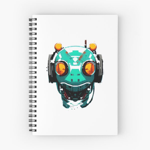 Item preview, Sci-Fi Robot Dog Head designed and sold by dreampik.