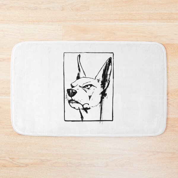 Item preview, Aggressive Dog Head Profile designed and sold by dreampik.