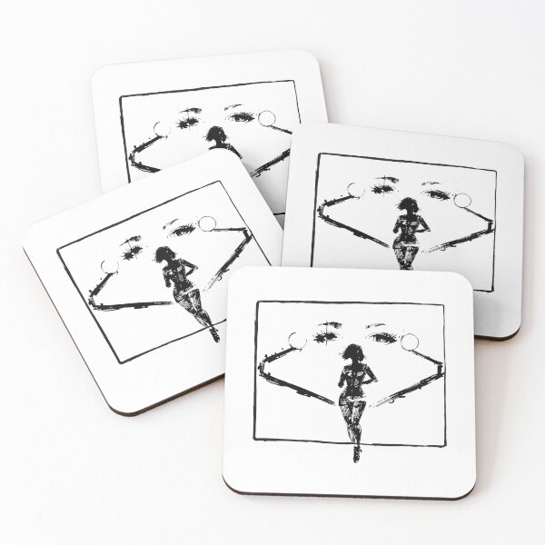 Item preview, Abstract Woman on Swing Art designed and sold by dreampik.
