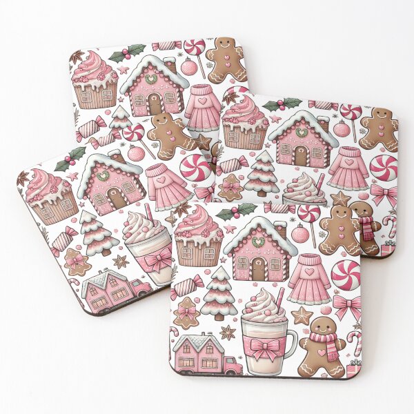 Item preview, Gingerbread Pink PNG | Gingerbread Png Bundle | Coquette Gingerbread Christmas PNG designed and sold by PixelBlooming.