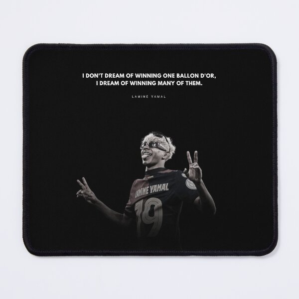 Item preview,  Lamine Yamal Motivational Quote Portrait designed and sold by SuccessInsanity.