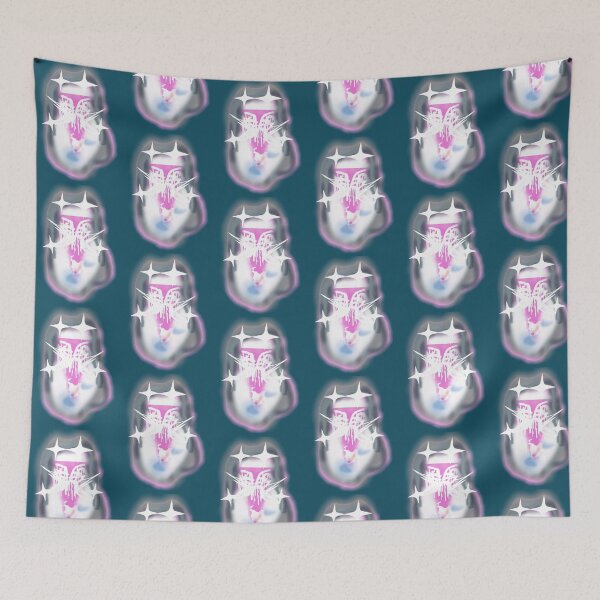 Item preview, Bladee Drain Gang IDOL pink white logo designed and sold by Aavyarachal01.