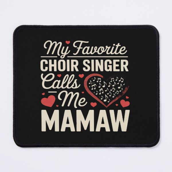 Item preview, Proud Choir Mamaw Grandma Mamaw Of A Choir  designed and sold by CraftyCuttable.