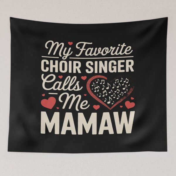 Item preview, Proud Choir Mamaw Grandma Mamaw Of A Choir  designed and sold by CraftyCuttable.