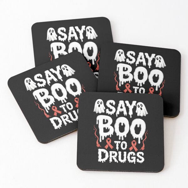 Item preview, Red Ribbon Week drug awareness Halloween, Say Boo To Dugs designed and sold by JulienAureo.