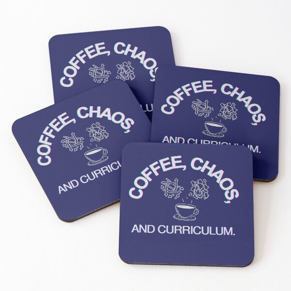 Item preview, Coffee, chaos, and curriculum. designed and sold by Newprojectart.