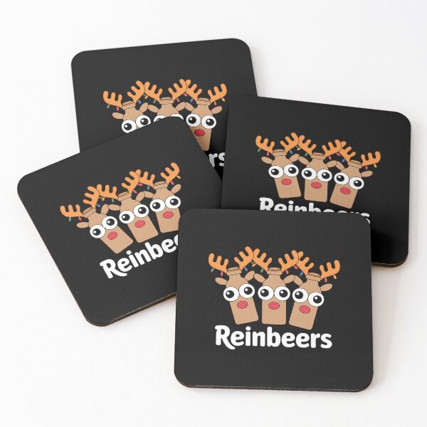 Item preview, Reinbeers Funny Reindeer Beer Christmas Drinking Xmas designed and sold by JulienAureo.