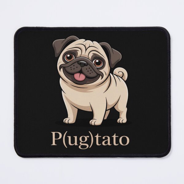 Item preview, Pugtato Pug Potato Dog Lover  designed and sold by CraftyCuttable.