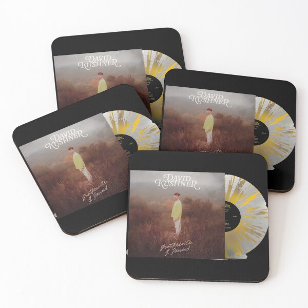 Item preview, David Kushner – Footprints I Found | Indie Vinyl Album Art Print designed and sold by James  Bradly.