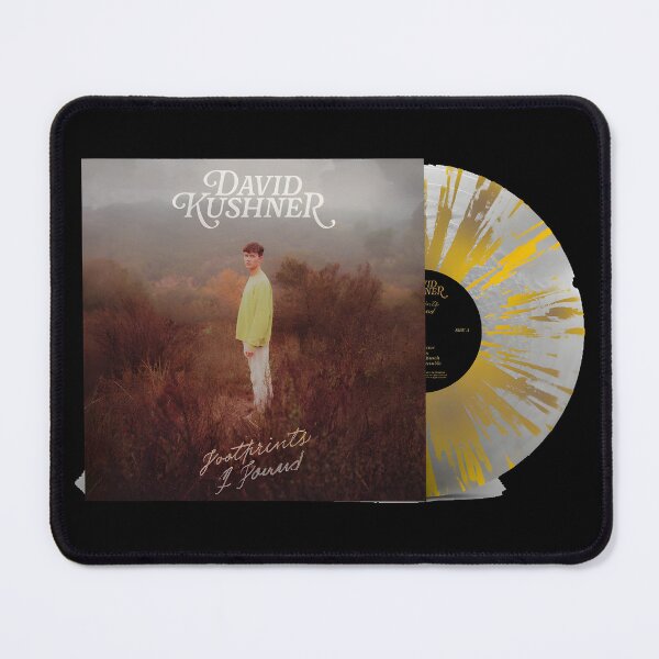 Item preview, David Kushner – Footprints I Found | Indie Vinyl Album Art Print designed and sold by James  Bradly.