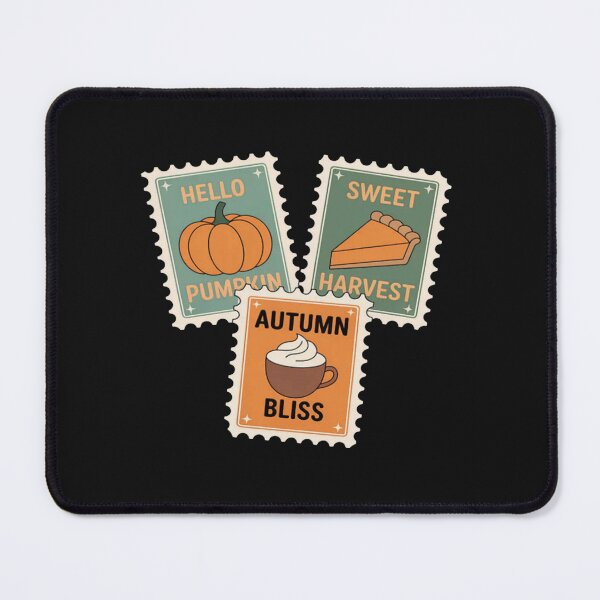 Item preview, Pumpkin Spice Postal Stamp Fall Postage Stamps Coffee designed and sold by CraftyCuttable.