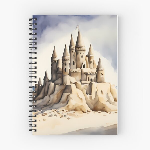 Item preview, Sand Castle on Beach designed and sold by CalmnessbyChoice.