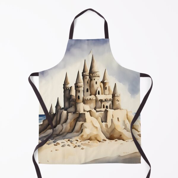 Item preview, Sand Castle on Beach designed and sold by CalmnessbyChoice.