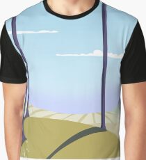 Shropshire England travel poster Graphic T-Shirt
