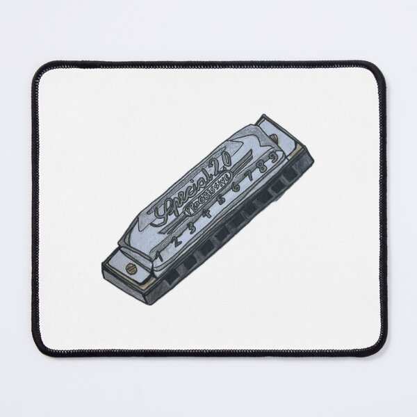 Item preview, Hand drawn harmonica designed and sold by Lena Draws.