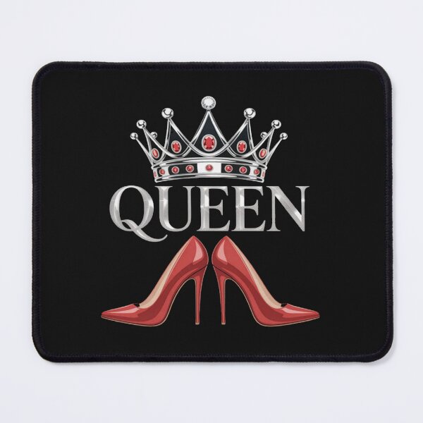 Item preview, Queen stiletto high heel pumps designed and sold by CraftyCuttable.