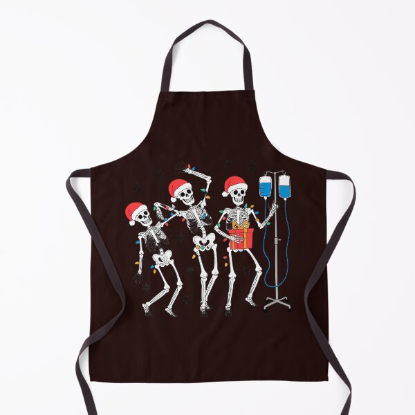 Item preview, RN Nurse Dancing Skeleton Santa Hat Funny Nurse Christmas designed and sold by JulienAureo.