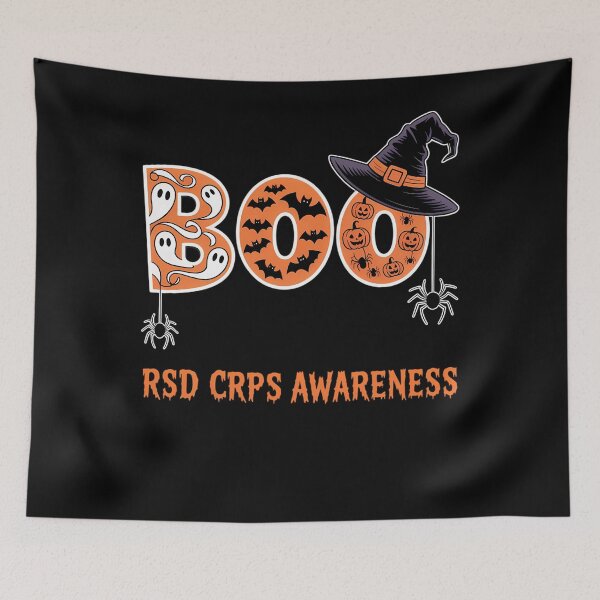 Item preview, RSD CRPS Awareness Boo Halloween designed and sold by JulienAureo.