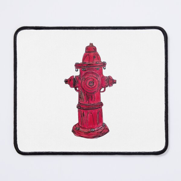 Item preview, Hand Drawn Fire Hydrant  designed and sold by Lena Draws.