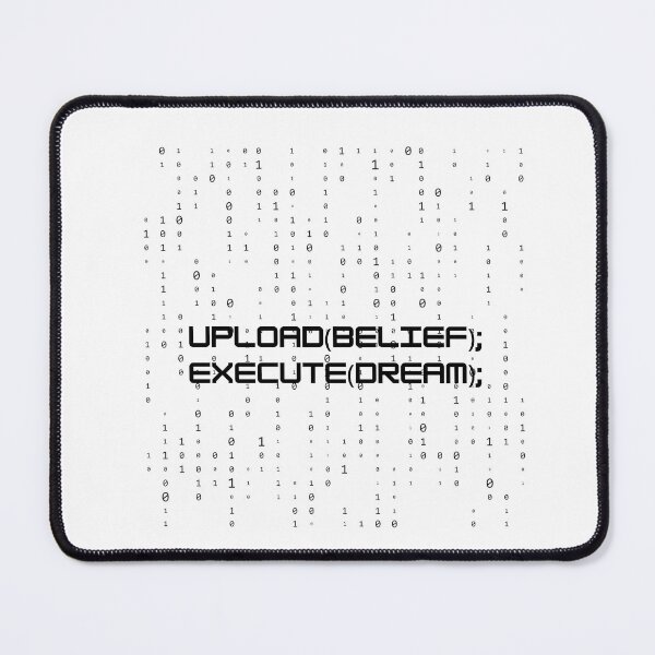 Item preview, Upload Belief Execute Dream — Conscious Coder Series designed and sold by Paperpoison.