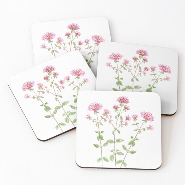 Item preview, Botanical illustration of herb Oregano  designed and sold by cornercroft.
