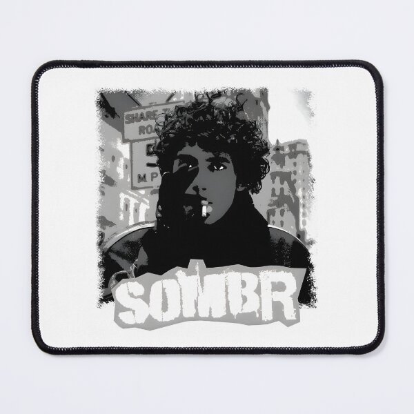 Item preview, SOMBR Urban Grunge Poster | Indie Alternative Music Street Art Design designed and sold by James Bradly.